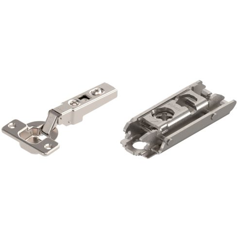 Blum Clip Top 100° ráütődő pánt + egyenes excenteres talp 0mm