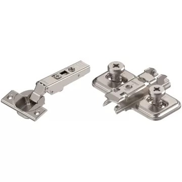   Blum Clip Top 110° ráütődő pánt + keresztalakú talp 0mm EU csavarral