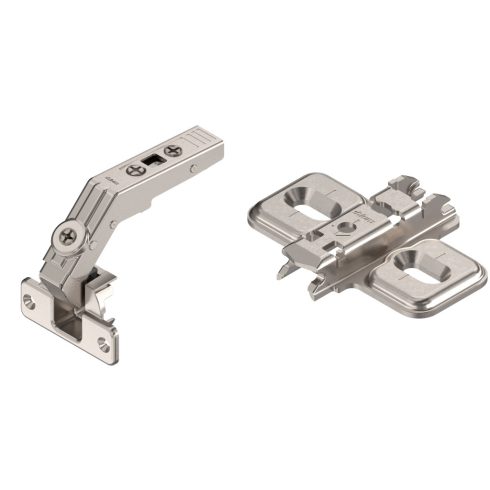 Blum Clip Top 60° sarokszekrény pánt + keresztalakú talp 0mm