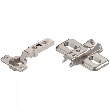   Blum Clip Top 100° ráütődő rugó nélküli pánt + keresztalakú talp 0mm