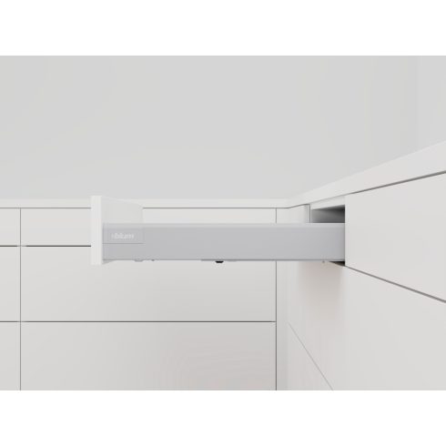 BLUM TB Antaro Tip-On Blumotion N szürke 30 kg 400x68,5mm min.beépítési méret 82,5mm