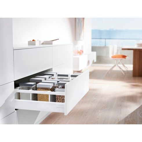 BLUM TB Antaro Tip-On Blumotion C fehér 65 kg 600x83,6mm min.beépítési méret 192mm