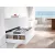 BLUM TB Antaro Tip-On Blumotion D fehér 30 kg 350x83,6mm min.beépítési méret 224mm