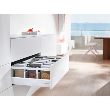   BLUM TB Antaro Tip-On Blumotion D fehér 30 kg 600x83,6mm min.beépítési méret 224mm