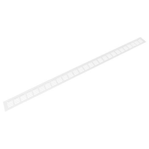 Riex GV44 alumínium szellőzőrács, 60x1000 mm, fehér