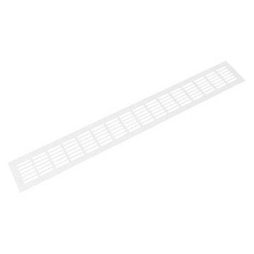 Riex GV44 alumínium szellőzőrács, 80x600 mm, fehér