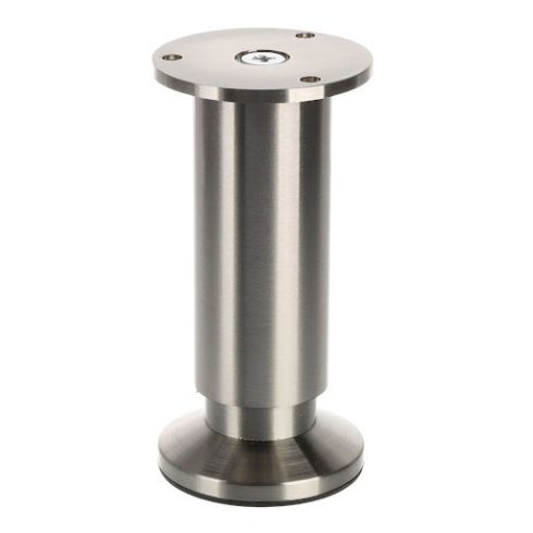 Riex GA88 bútorláb D38, H120, szálcsiszolt nikkel