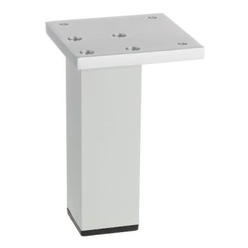 Riex GA68 bútorláb 38x38 mm, H120, eloxált alumínium