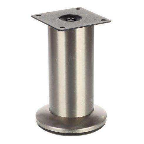 Riex GS36 bútorláb D50, H120, szálcsiszolt nikkel