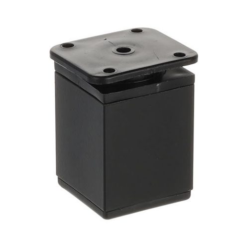 Riex GA35 bútorláb 40x40 mm, H60, matt fekete