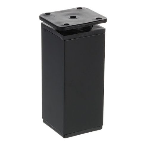 Riex GA35 bútorláb 40x40 mm, H100, matt fekete