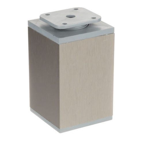 Riex GA36 bútorláb 60x60 mm, H100, szálcsiszolt nikkel