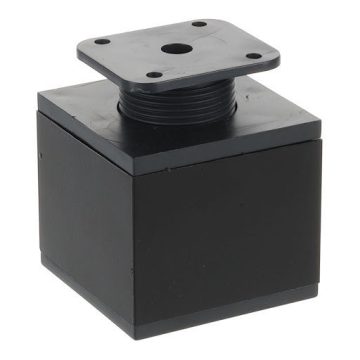 Riex GA36 bútorláb 60x60 mm, H60, matt fekete