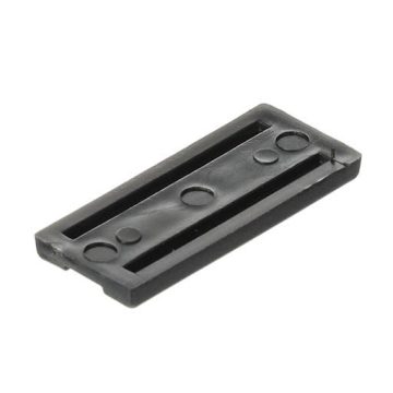 Riex GL12 bútorcsúsztató, beszegezős, fekete