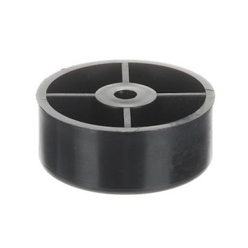   Riex GL21 bútorcsúsztató, kerek, csavaros, H20/D50, fekete