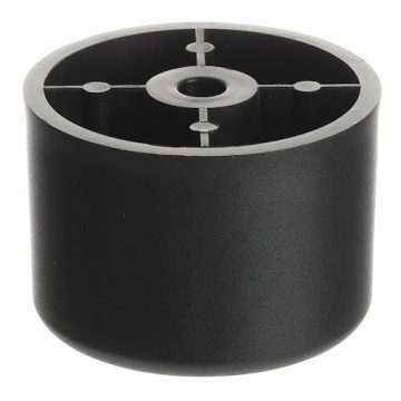   Riex GL21 bútorcsúsztató, kerek, csavaros, H35/D50, fekete