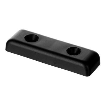   Riex GL24 bútorcsúsztató, hosszú, csavaros, H15/100x30, fekete