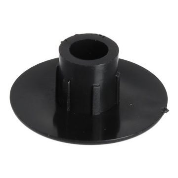   Riex GL26 bútorcsúsztató, hosszú, csavaros, H5/D40, fekete