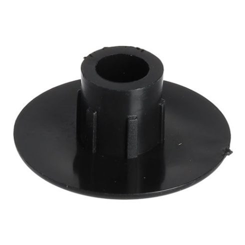 Riex GL26 bútorcsúsztató, hosszú, csavaros, H5/D40, fekete