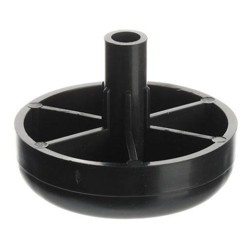 Riex GL23 bútorcsúsztató, tiplis, D60/H20, fekete