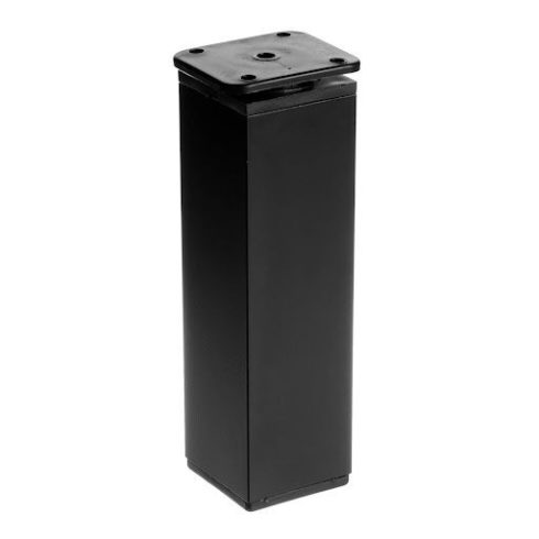 Riex GA35 bútorláb 40x40 mm, H150, matt fekete