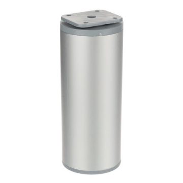 Riex GA33 bútorláb D60, H150, eloxált alumínium