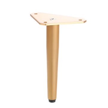 Riex GA77 bútorláb D22, H150, szálcsiszolt arany