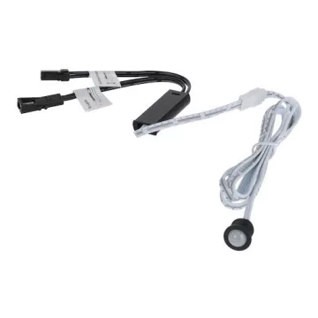 Riex EC37 PIR érzékelő, 12/24 V, 60 W, fekete