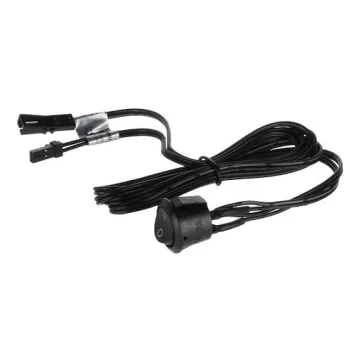   Riex EC44 mechanikus kapcsoló 12/24 V, 60 W, MINI csatlakozók, fekete