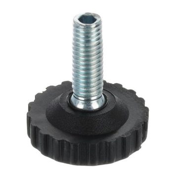 Riex GA13 állítható láb, dőlt, D5, M8x22, fekete