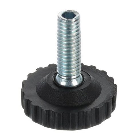 Riex GA13 állítható láb, dőlt, D5, M8x22, fekete