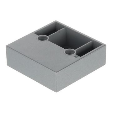 Riex GR72 bútorláb, 60x60 mm, H20, ezüst