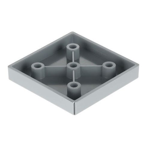 Riex GR73 bútorláb, 60x60 mm, H10, króm