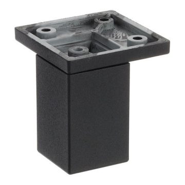 Riex GR76 bútorláb, 33x33 mm, H100, fekete