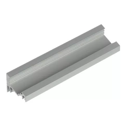 Riex EO11 LED-profil sarokba, maximális szélesség 10 mm, 2 m, ezüst-eloxált