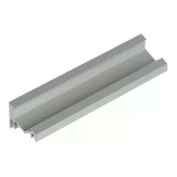   Riex EO11 LED-profil sarokba, maximális szélesség 10 mm, 3 m, ezüst-eloxált