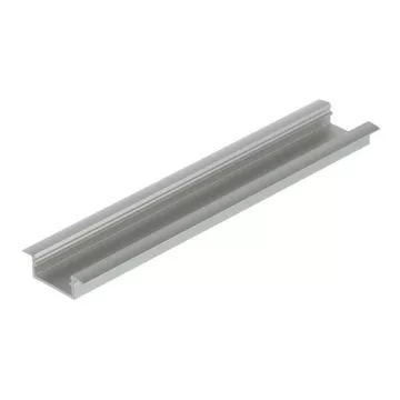   Riex EO11 LED-profil süllyesztett, maximális szélesség 10 mm, 2 m, ezüst-eloxált