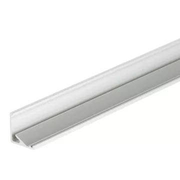   Riex EO22 LED profil sarokba, max. szélesség 12 mm, 2 m, ezüst-eloxált