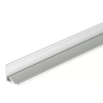  Riex EO22 LED profil sarokba, max. szélesség 12 mm, 3 m, ezüst-eloxált