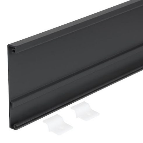 Riex ND30: Belső fiók kiegészítők, előlap, 1200 mm, sötétszürke