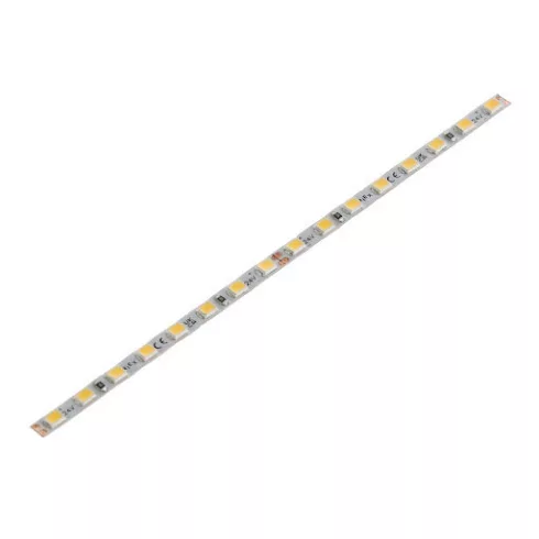 Riex EL61 LED-szalag 4 mm, 24 V, 9,6 W/m, 128 dióda/m, meleg fehér, 5 év garancia, 5 m