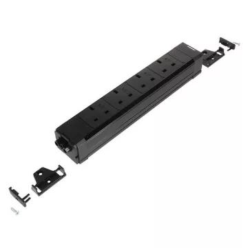   ASA Plastici Versatek basic, dugalj UK (4×), GST be/ki, matt fekete