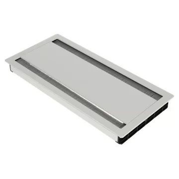   ASA Plastici Exit Dual 2.0 alumínium kábelátvezető 316x148 mm, H15, fehér