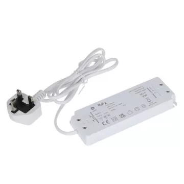   Riex EL25 LED tápegység 24 V, 100 W, 5 év garancia, UK hálózati csatlakozó