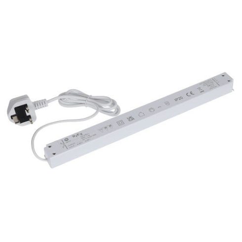 Riex EL28 LED tápegység 24 V, 150 W, 5 év garancia, UK hálózati csatlakozó