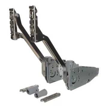   Kesse FREEslide R4 típus, 430-600 mm, ajtó tömege 7,7-15,2 kg