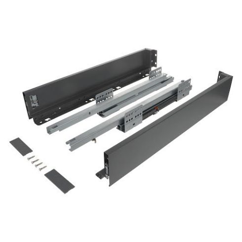 Riex ND60 (18mm) Vékony, dupla falú fiókrendszer, 84/550 mm, 40 kg, sötétszürke