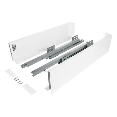 Riex ND60 (18mm) Vékony, dupla falú fiókrendszer, 116/270 mm, 40 kg, fehér