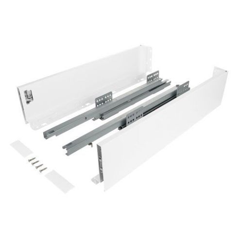 Riex ND60 (18mm) Vékony, dupla falú fiókrendszer, 116/550 mm, 40 kg, fehér