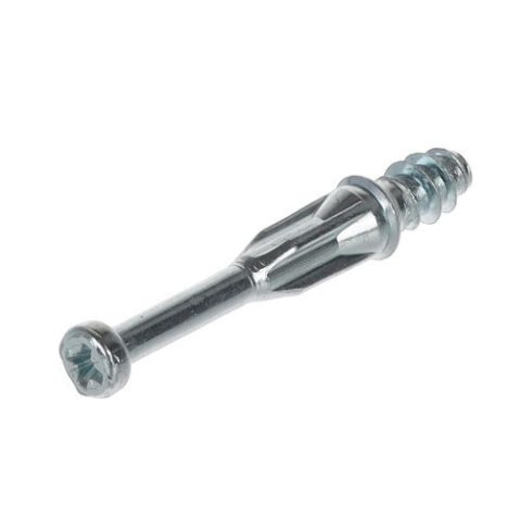 Riex JC25 Cam pin dowel 4 bordával, L34, Euroscrew, 5 mm